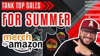 MERCH BY AMAZON TIPS FOR SELLING TANK TOPS (Merch By Amazon Niche Research)