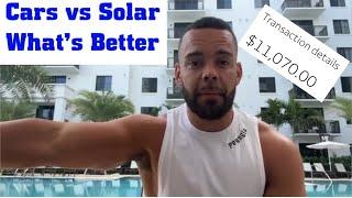 Car Sales VS Solar Sales Pros and Cons