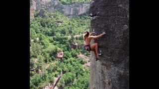 Climbing in Siurana - L'Escamarlà 7c+