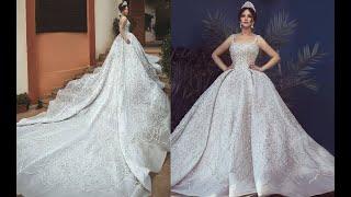 أحدث صيحات موديلات فساتين الزفاف بدلات اعراس تصاميم عصرية من أشهر الماركات العالميةwedding dresses