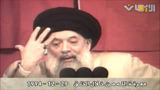 السيد محمد حسين فضل الله | معرفة الله من خلال الخلق