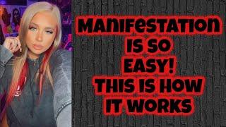 Manifesting is EASY! This is how manifestation works. You’re going to be SHOCKED how simple it is