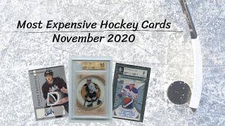 Top 15 Most Expensive Hockey Cards Sold on eBay in November 2020 – Total Value of over $466,080!