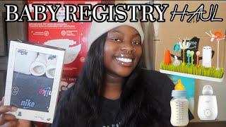 Baby Registry Haul | Amazon Baby Registry | What I Got From My Baby Registry Part 1 (First Time Mom)