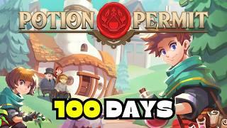 I Spent 100 Days in Potion Permit