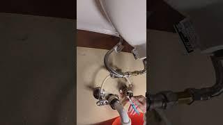 Hot water on both sides? #plumbing #plumber #construction #contractor