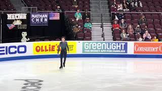 Vincent Zhou, "Vincent", GP Skate America 2021, SP run through, Las Vegas, Oct 22, 2021