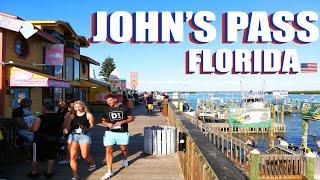 Johns Pass Village & Boardwalk Tour: Madeira Beach Florida 2021