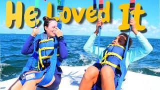 A Special moment in the Sky: Parasailing in Key West