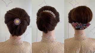 3 Elegant Bride & Bridesmaids Hairstyle Tutorials | Girls Ladies Hairstyles for Party&Wedding Guests