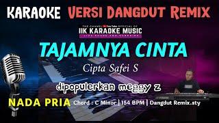 TAJAMNYA CINTA | CELURIT CINTA | Karaoke Dangdut Remix Nada Pria