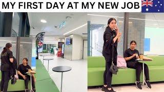 MY FIRST DAY AT MY NEW JOB IN AUSTRALIA | AMISHA GARG VLOGS | INTERNATIONAL STUDENTS