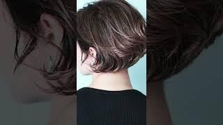 우아함이 더해지는 보브 단발  / 중년여성 헤어스타일 #hairstyle #lookbook #미용학원