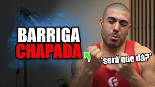 Barriga chapada com treino de 30 minutos diários