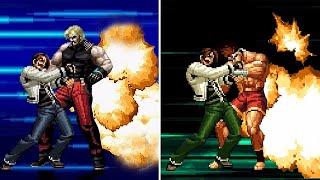 Evolution of  Kyo Kusanagi 524 Shiki Kamukura ( God's Duster ) In KOF Series [2001 - 2009]