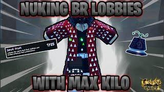 [GPO] NUKING BATTLE ROYALE LOBBIES WITH MAXED OUT KILO..!