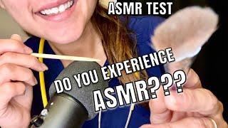 ASMR TEST~ 🫠Autonomous Sensory Meridian Response