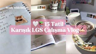 LGS Ders Çalışma Günlüğüm | Study with Defne