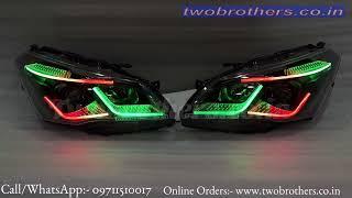 Ciaz Concept Crystal RGB DRL Headlights if you want then Call / WhatsApp us on +919711510017.