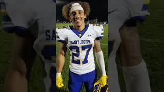 Kenosha St. Joe's star JAYDEN GORDON GOES OFF for career high 300 yards, 4 TDs in big football win!