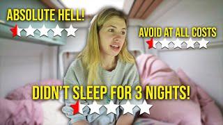 We found the WORST REVIEWED CAMPSITE and Stayed Overnight...