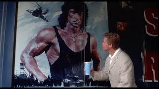 Twins (1988)  Arnold finds Rambo scene