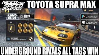 LANDSLIDE DRIVER DIVISION TIER S - NFS NO LIMITS UNDERGROUND RIVALS