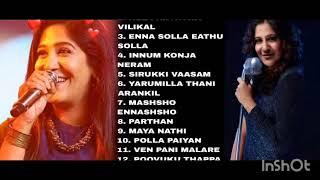 Shweta Mohan Hits | love songs Jukebox tamil | SLX BGM #love #shweta#lovesong #song