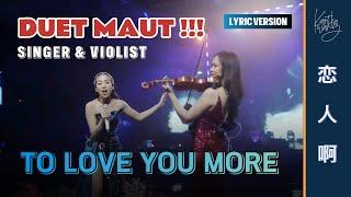 To Love You More - Celine Dion | Cover by Kartika Wang feat Stradivari Orchestra