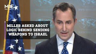 Matthew Miller asked about the logic behind the US sending 2,000-pound bombs to Israel