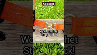 Wow! Ratchet Straps Trick! #creative #advice #diy