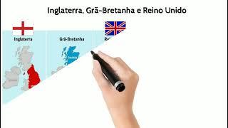 Diferença entre Inglaterra, Grã-Bretanha e Reino Unido em 1 minuto.