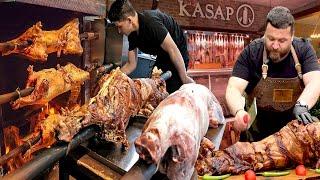 GOD LEVEL STREET FOOD IN TURKEY | NEXT LEVEL LAMB MEAT + STREET FOOD IN ISTANBUL, TURKEY