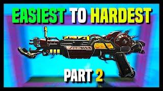 Every FREE WONDER WEAPON Easiest to Hardest in Cod Zombies (Part 2 of 2)