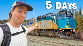 Riding Canada's iconic SLEEPER TRAIN - VIA Rail