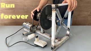 Spring mechanism runs forever. DIY Free Energy Generator