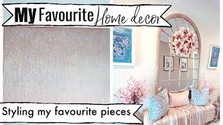 MY FAVOURITE HOME DECOR | HOME DECORATING IDEAS | CHELLESGLAMHOME