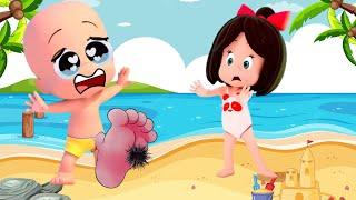 The boo boo song | Cleo and cuquin Nursery Rhymes & Kids Song