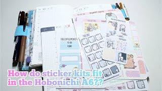 ℹ️ How to use sticker kits in Hobonichi