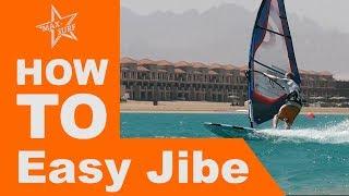 Windsurfing Tutorial How to Easy Jibe or Carve Jibe / Gybe technique tips