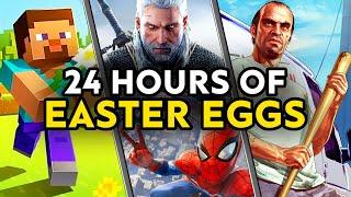 24 HOURS of Video Game Easter Eggs