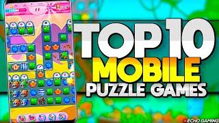 Top 10 BEST Mobile Puzzle games