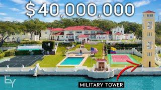 Touring a $40,000,000 Oceanfront Florida MEGA MANSION with 3 HOUSES!