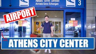 HOW TO GET TO ATHENS CITY CENTER FROM THE AIRPORT!