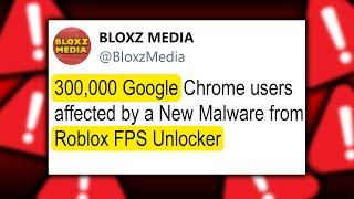 this Roblox FPS Unlocker HACKS YOU.. (NEWS)