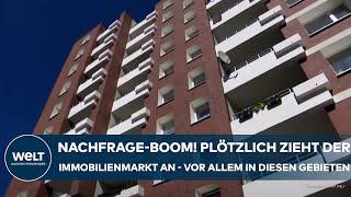 DEUTSCHLAND: Nachfrage-Boom! Plötzlich zieht der Immobilienmarkt an - besonders in diesen Gebieten!