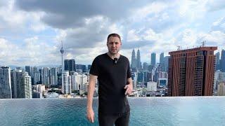 $30 Luxury Condo Tour in Kuala Lumpur Malaysia 