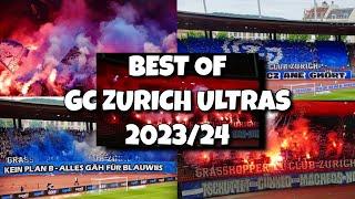 BEST OF GC ZURICH ULTRAS 2023/24 | Swiss.Ultras.Tradition