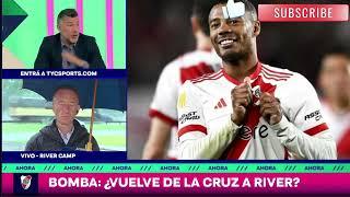 Bombazo vuelve NICO DE LA CRUZ a River Plate? 