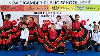 Spanish Dance by kids || warrior Spanish music || Grade 1 presentation